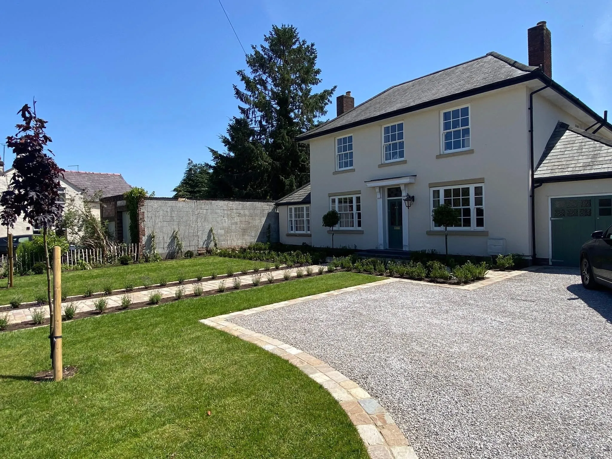 Holt Wrexham garden transformation
